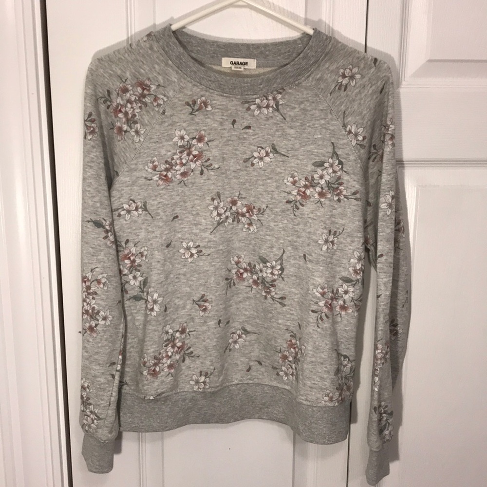 Garage floral sweater
